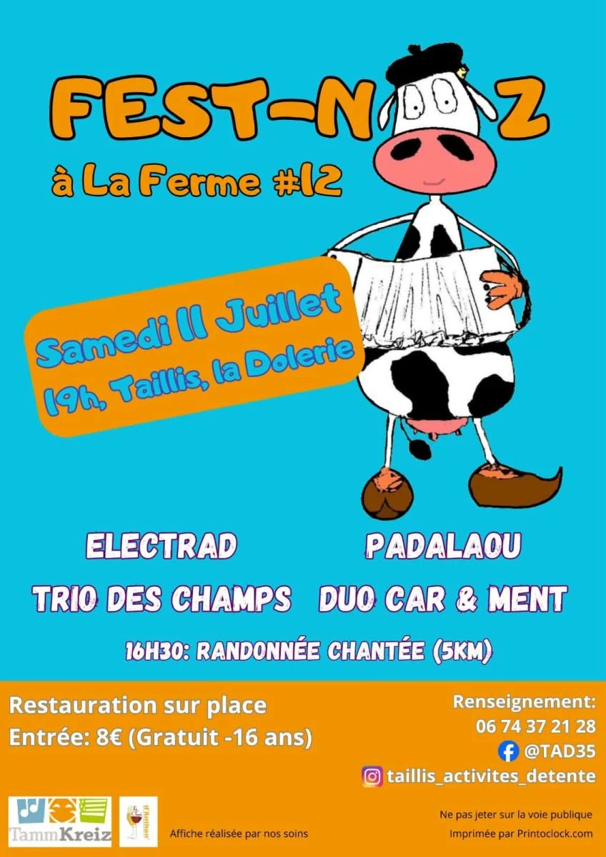 Fest-noz à la ferme à la Dolerie