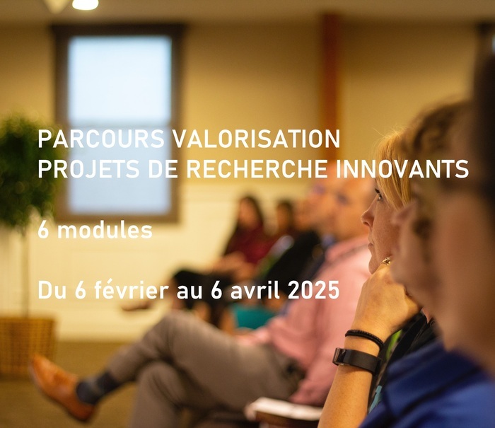 Formation : Parcours Valorisation 2025 Le 4 fév 2025