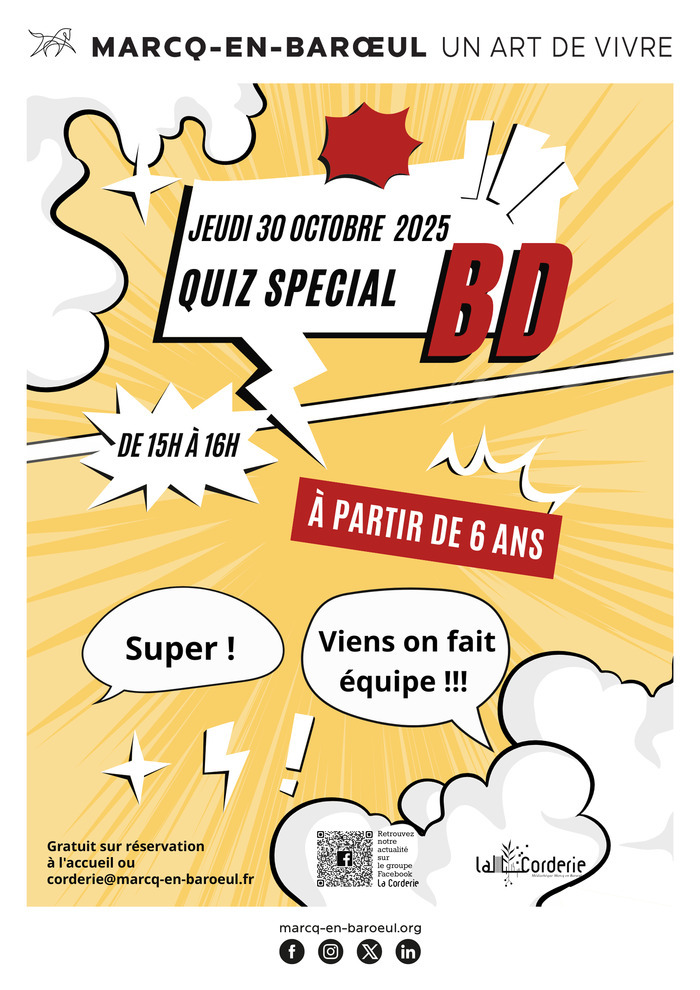 Quiz spécial BD