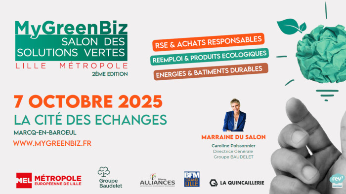 Mygreenbiz, le 7 octobre 2025 : l'événement incontournable de la transition durable des entreprises sur la Métropole