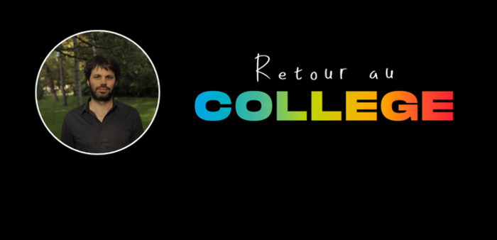 Projection de Retour au collège d'Antoine Fromental au Méliès