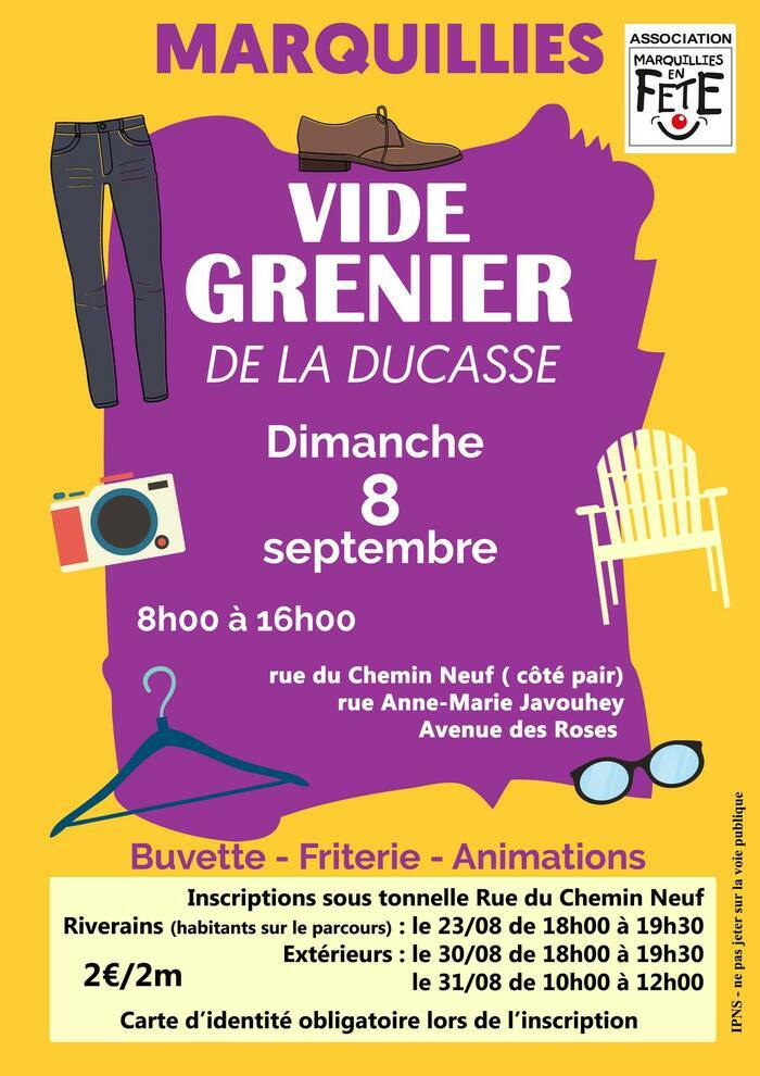 Vide grenier de la ducasse