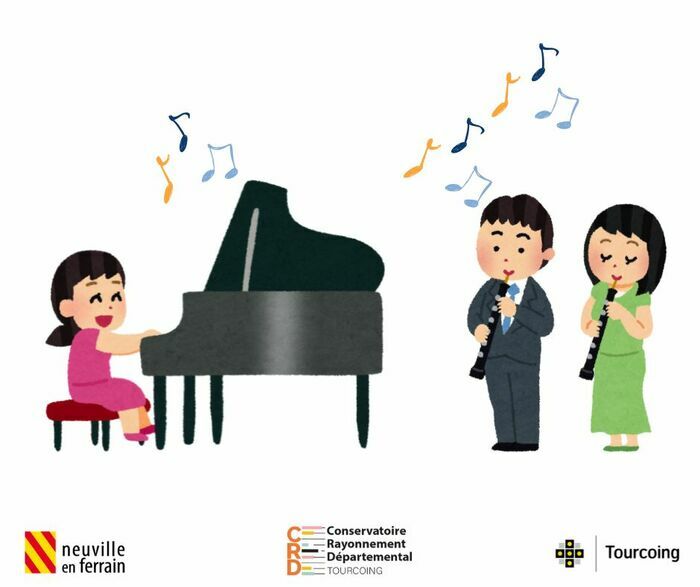 Audition de hautbois et piano
