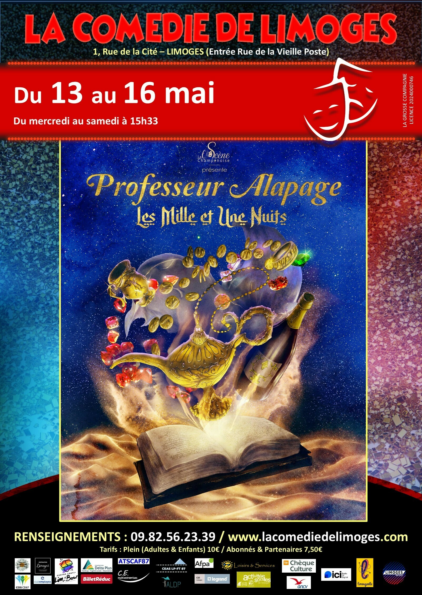 Professeur Alapage : Les mille et une nuits
