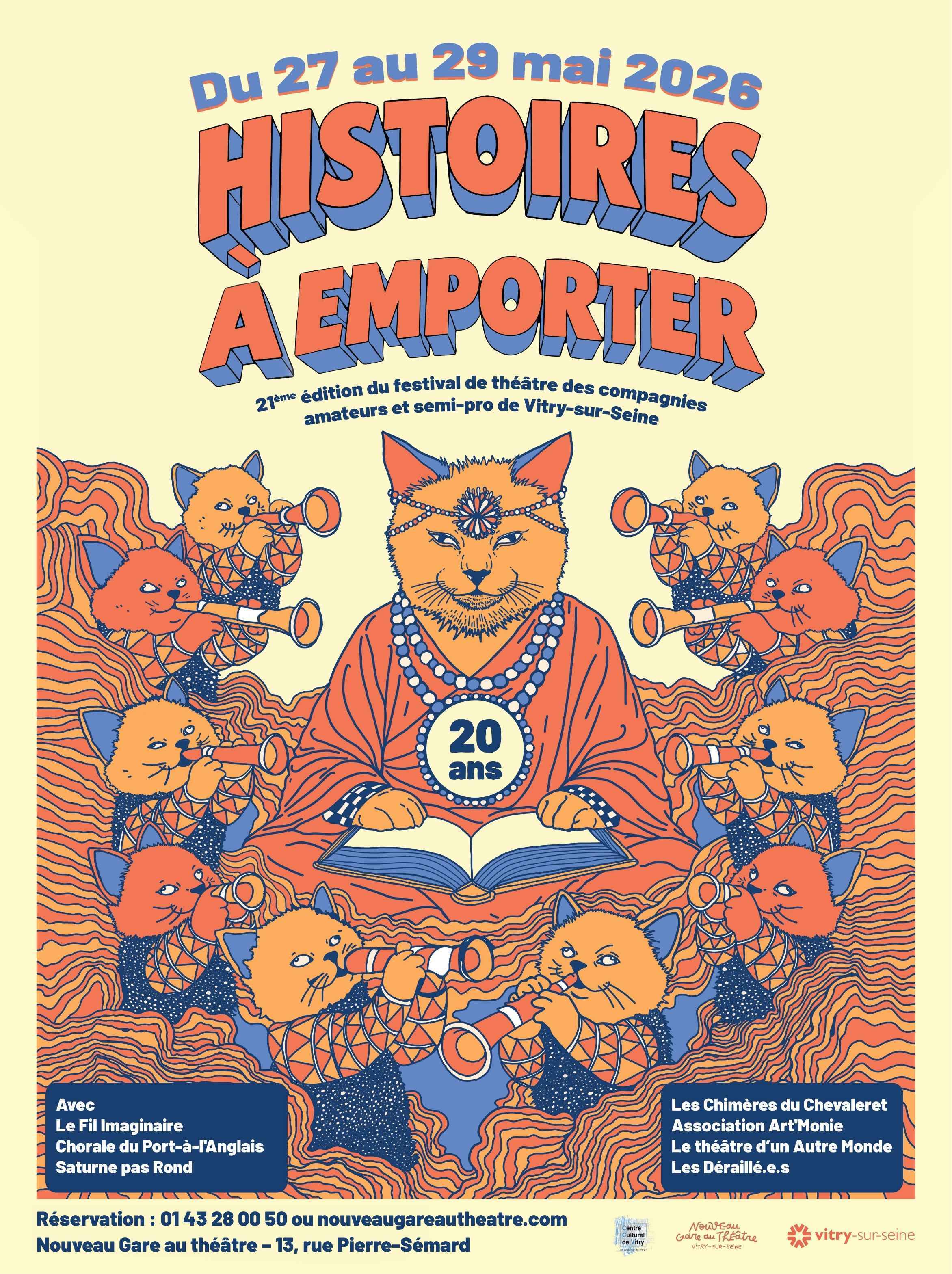 HISTOIRES À EMPORTER — FESTIVAL DES COMPAGNIES DE VITRY