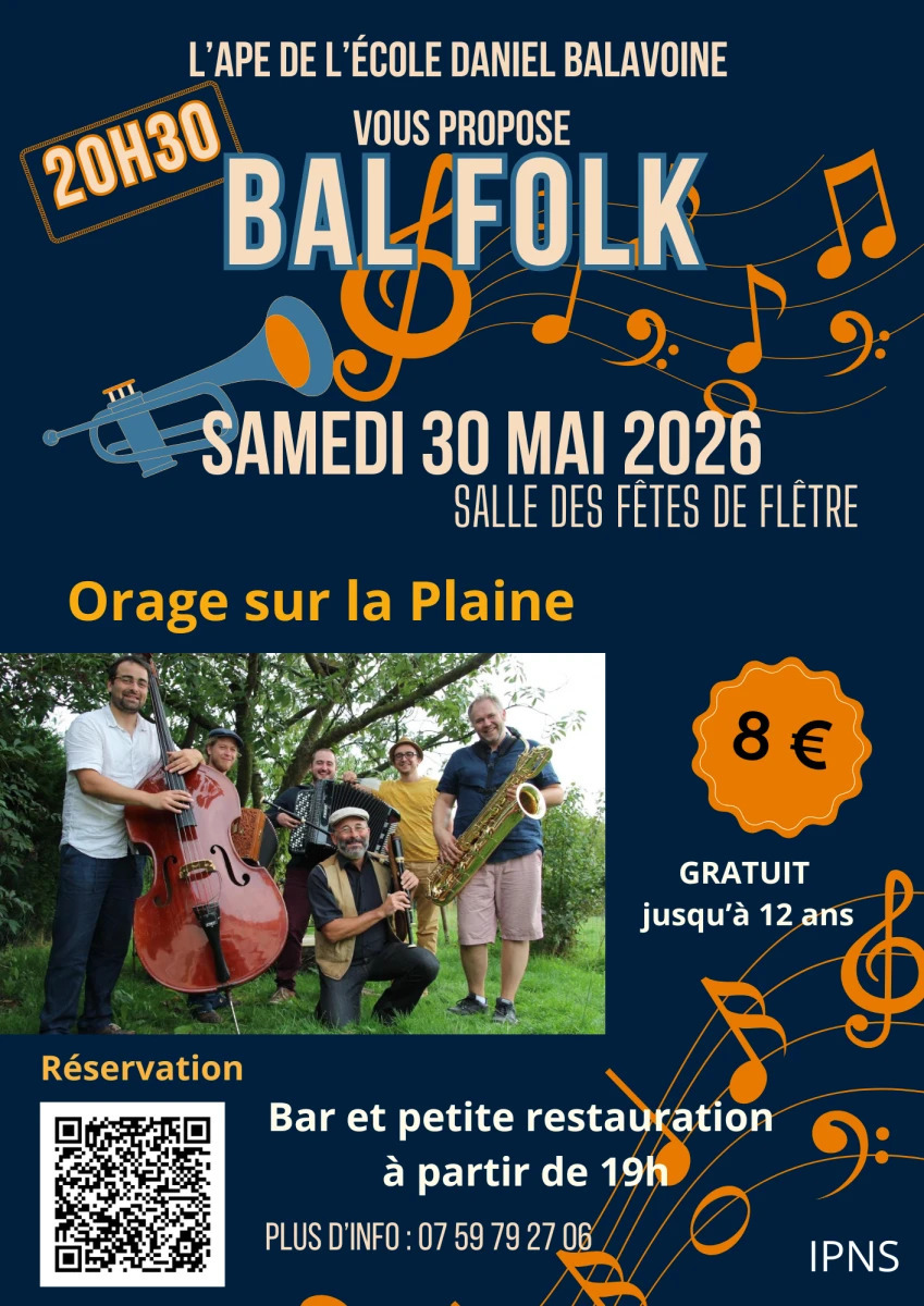 Bal folk Orage sur la plaine & Duo Meunier Villeneuve