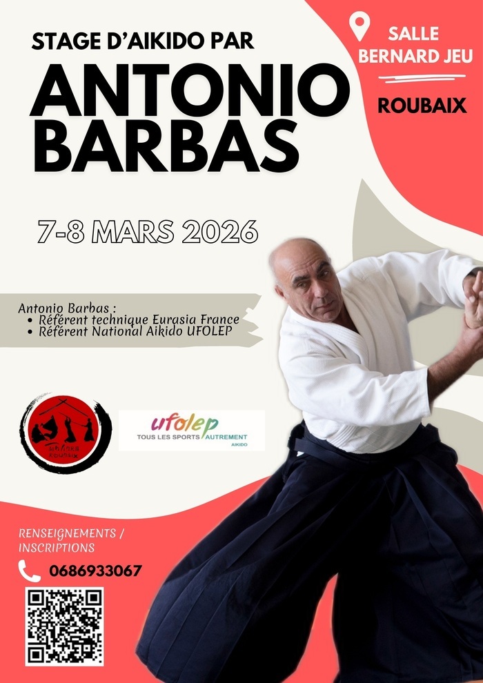 Stage d'Aikido dirigé par Antonio Barbas