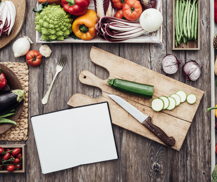 Repas de fêtes végétarien et zéro déchet