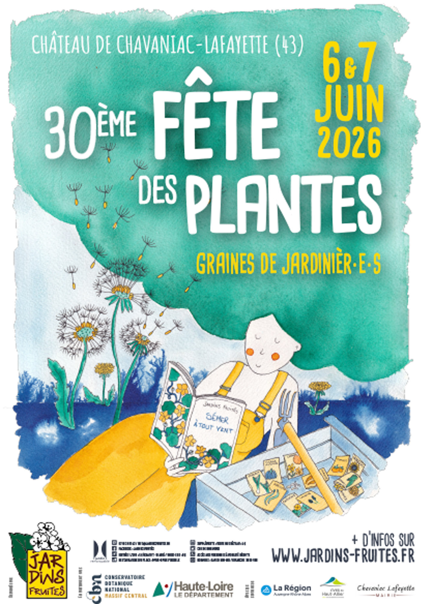 Rendez-vous aux jardins du château de Chavaniac-Lafayette