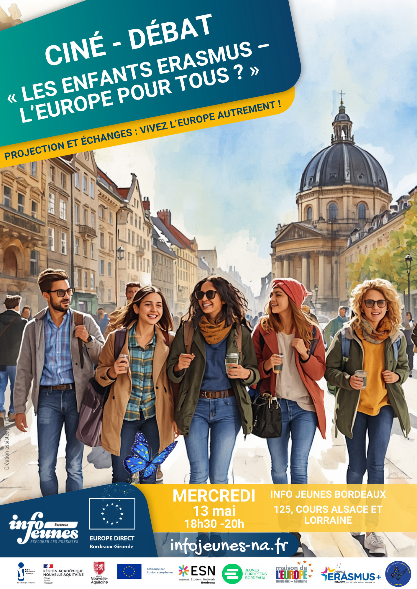 Ciné - débat : « Les enfants Erasmus – L’Europe pour tous ? »