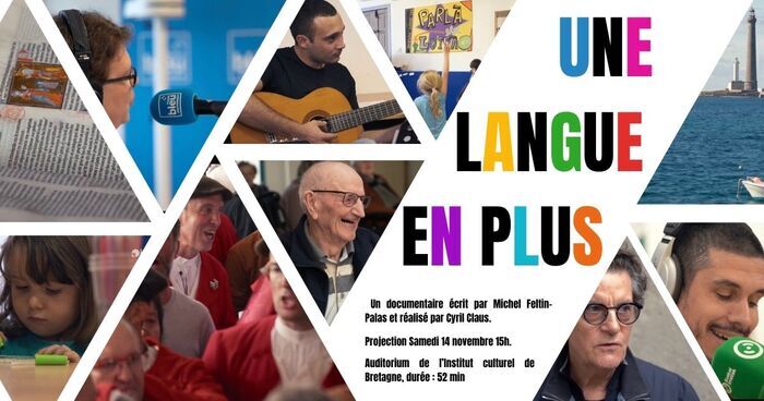 Dans le cadre du mois du film documentaire, l’Institut diffuse le documentaire sur les langues régionales de France écrit par le journaliste Michel Fretin-Palas et réalisé par Cyrille Claus en 2025.