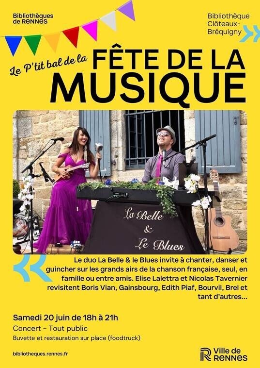 Le p'tit bal avec le duo La Belle et le Blues