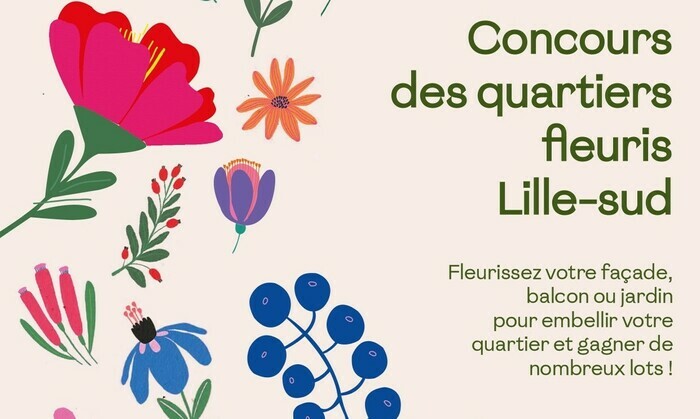 Concours des quartiers fleuris 2025 à Lille-Sud