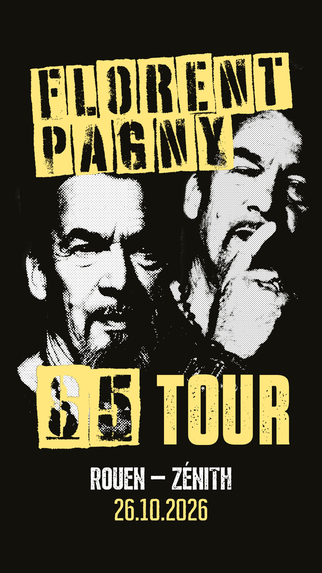 Florent Pagny — La suite du retour - 65 Tour