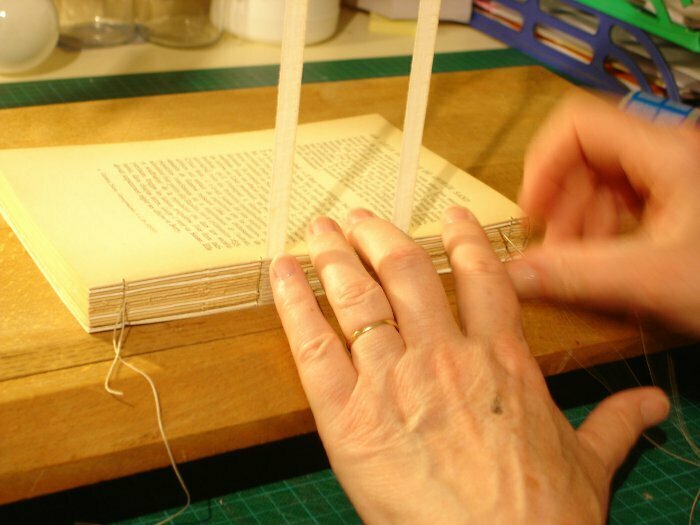 Démonstration de la reliure