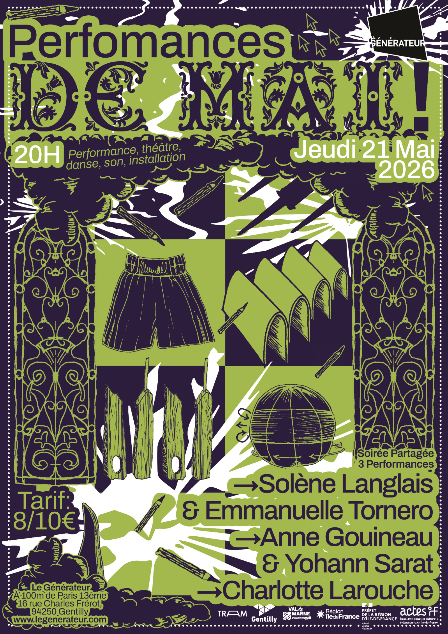 Performances de mai