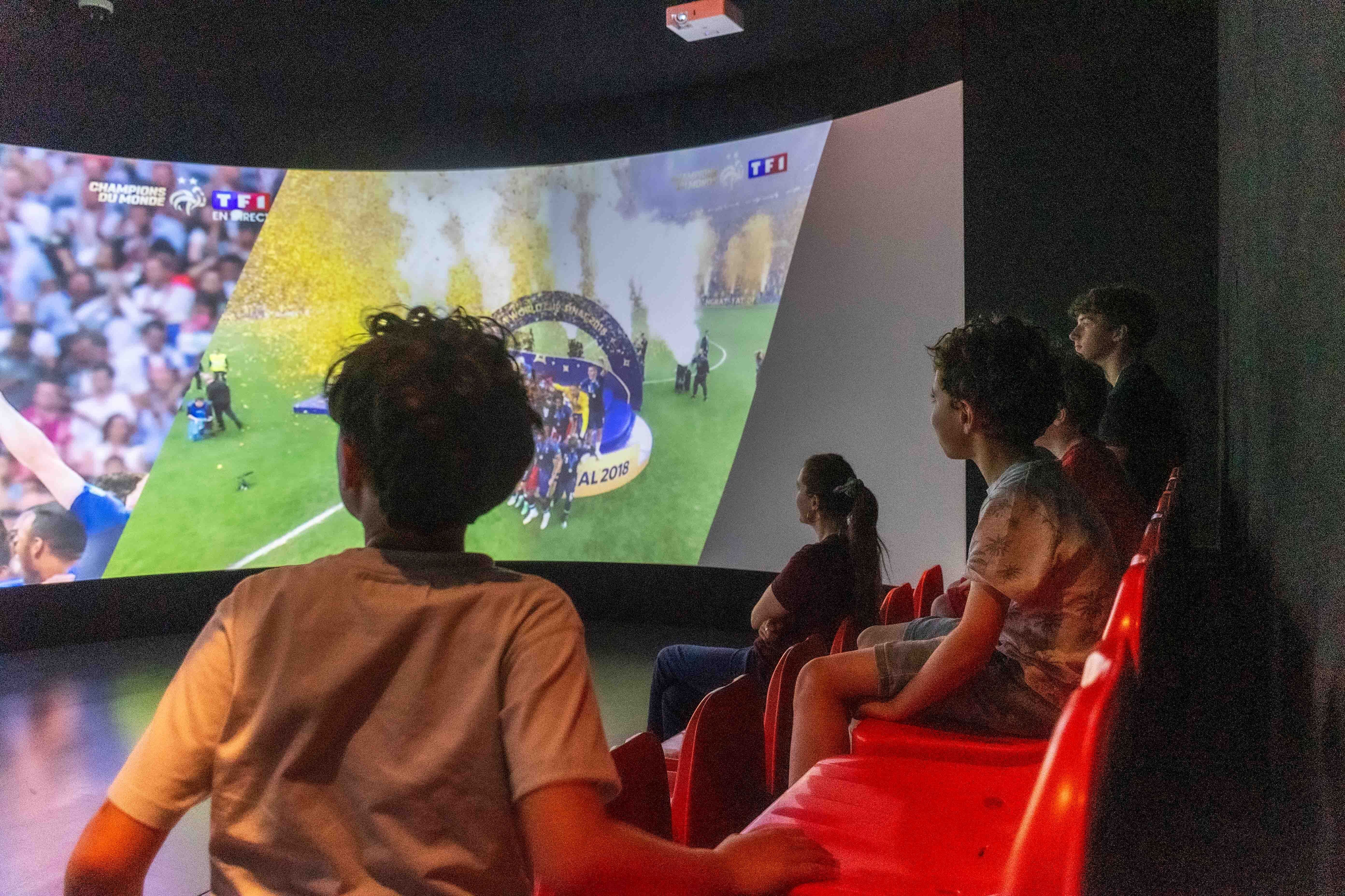 Projection "Au cœur des Jeux"