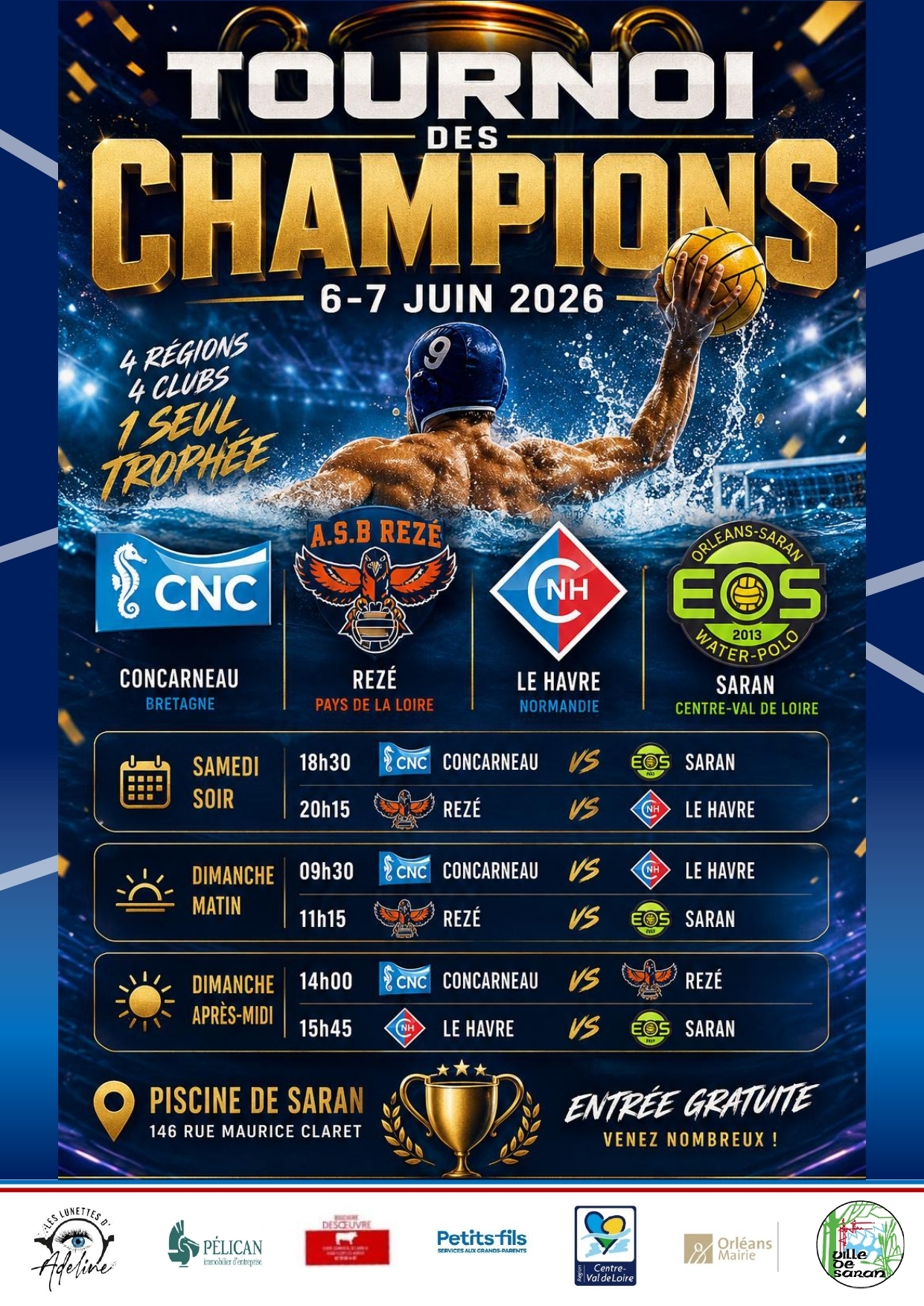 WATER-POLO TOURNOI DES CHAMPIONS