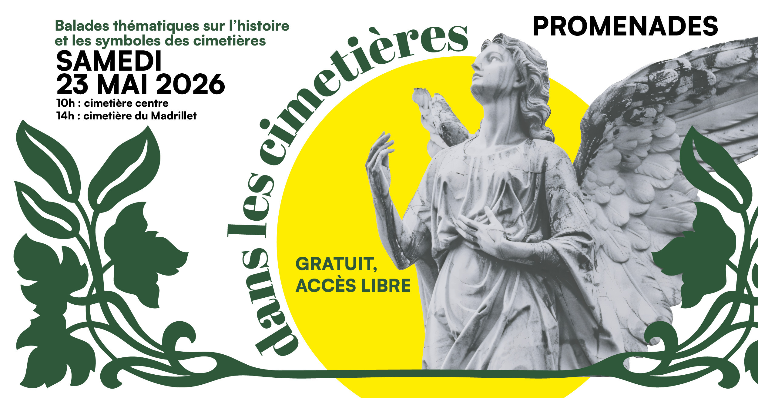 Promenade dans les cimetières