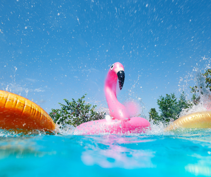 Summer Pool Party at the Piscine du Triolo!