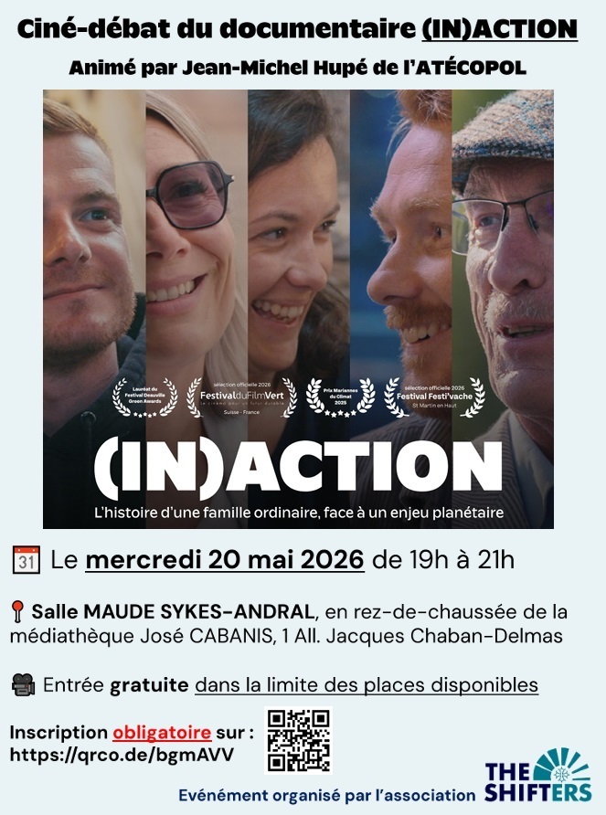Projection-débat du documentaire « (IN)ACTION : une famille ordinaire face à un enjeu planétaire »