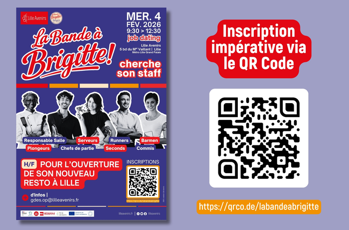 Job dating - La bande à Brigitte cherche son staff