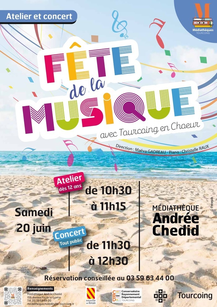 Fête de la musique avec Tourcoing en Choeur