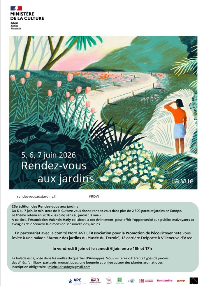 23e édition des Rendez-vous aux jardins : balade autour des jardins du Musée du Terroir