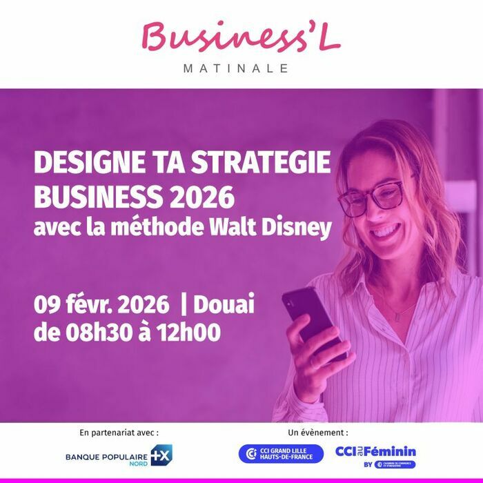 CCI Grand Lille launches its Business'l workshop