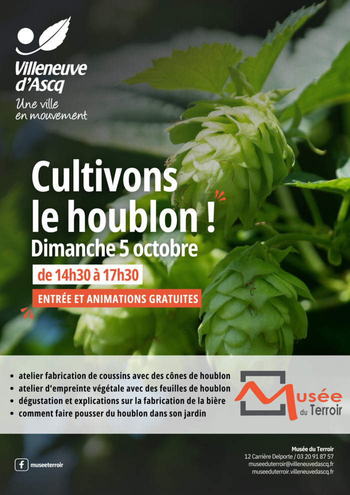 Cultivons le houblon !