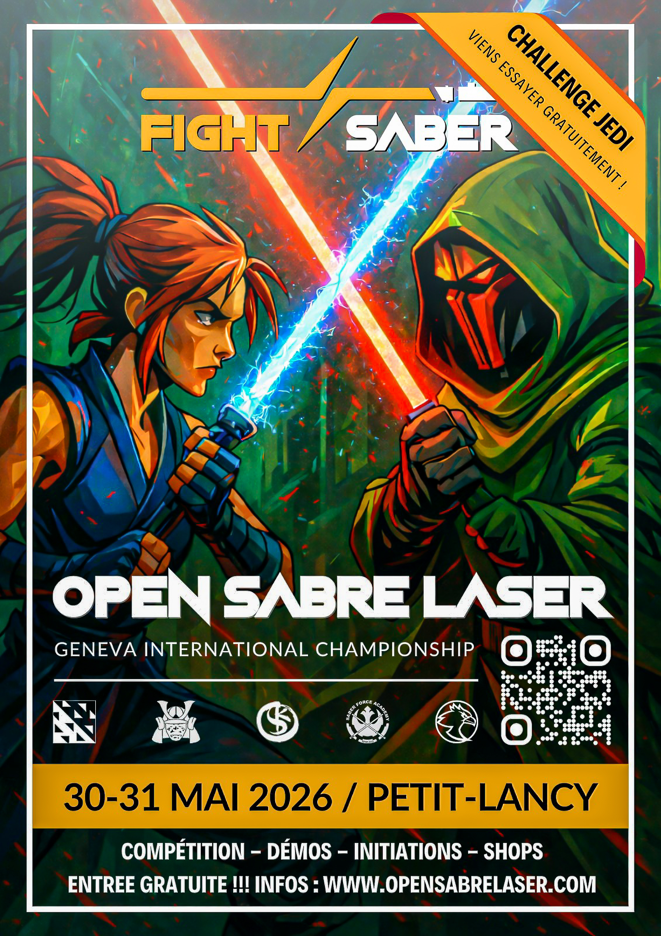 Open Sabre laser international de Genève 2026