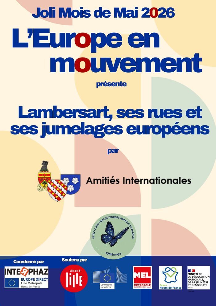 Lambersart, des rues et ses jumelages européens