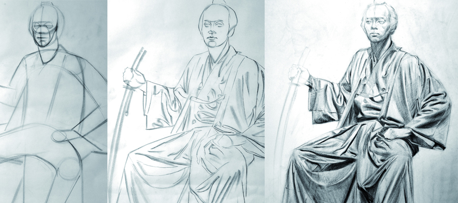 Stage de dessin : Les drapés
