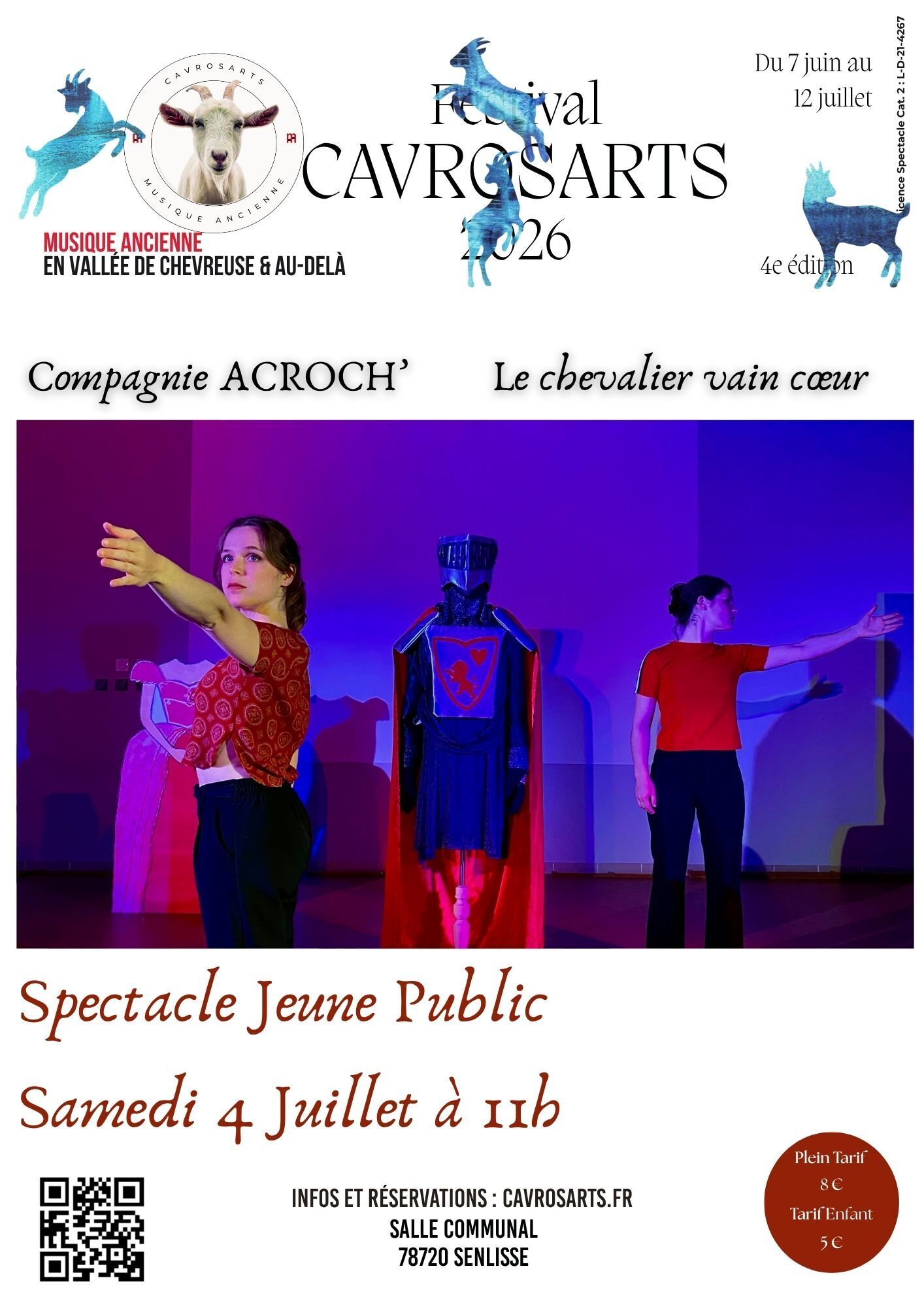 Festival CavrosArts 2026 : Le chevalier vain cœur