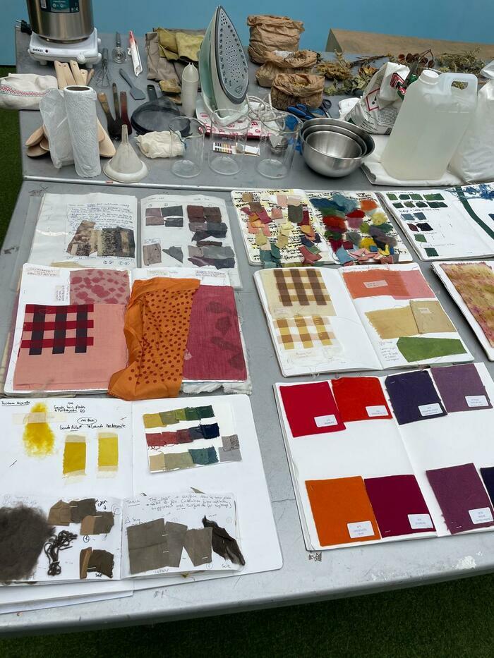 Atelier de sérigraphie et encres végétales
