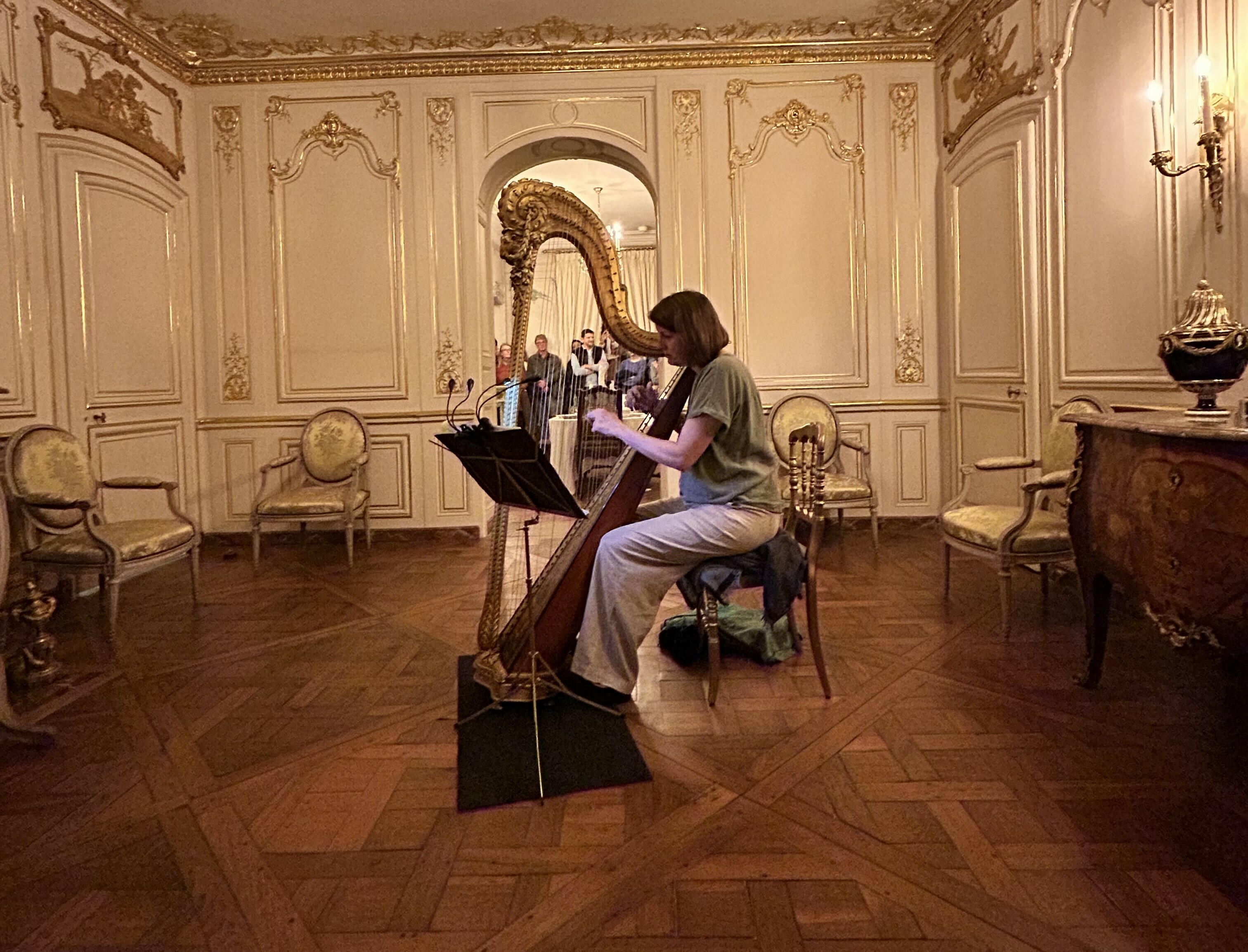 Jeu sur la harpe Naderman