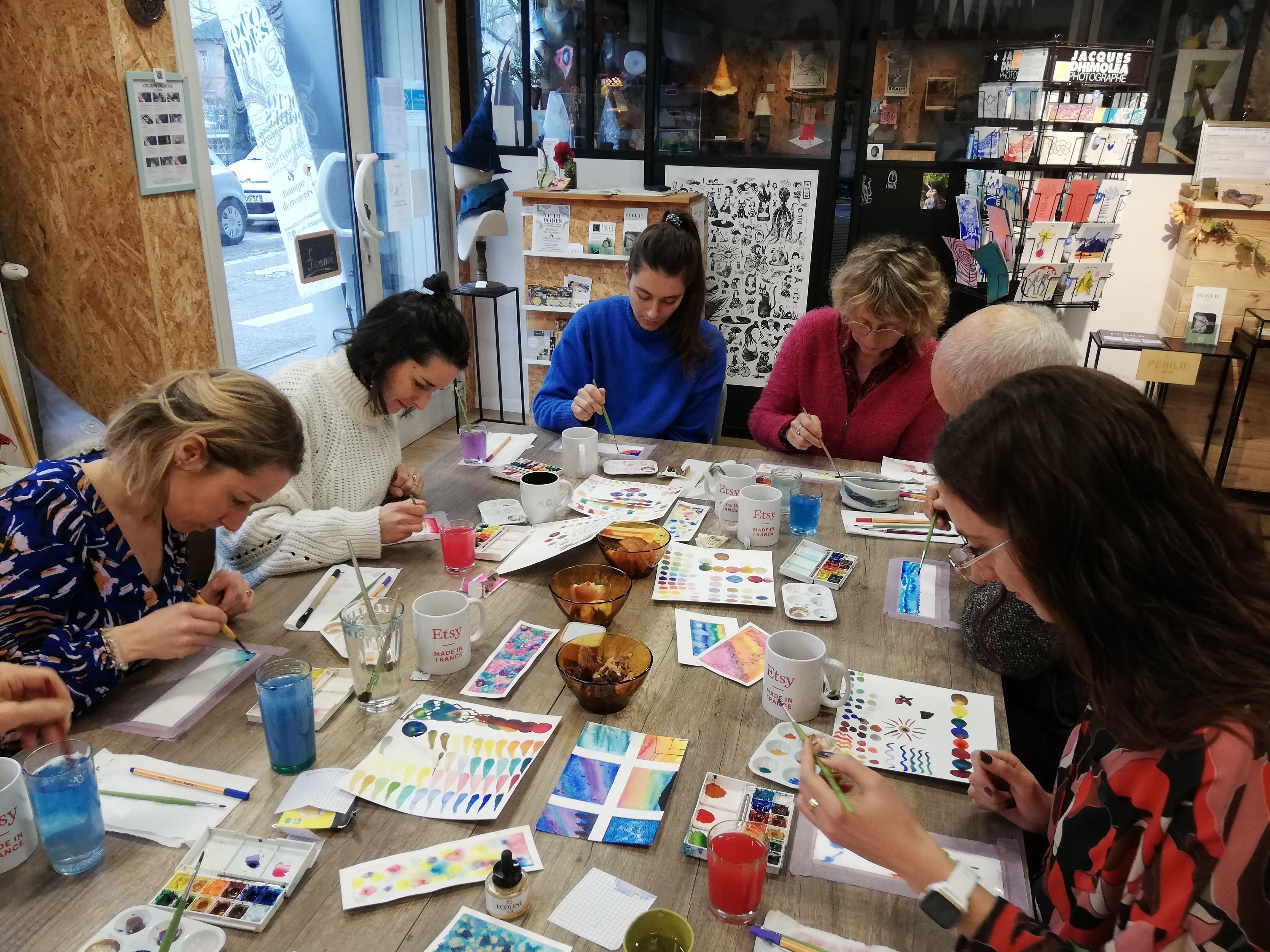 Atelier Découverte Aquarelle