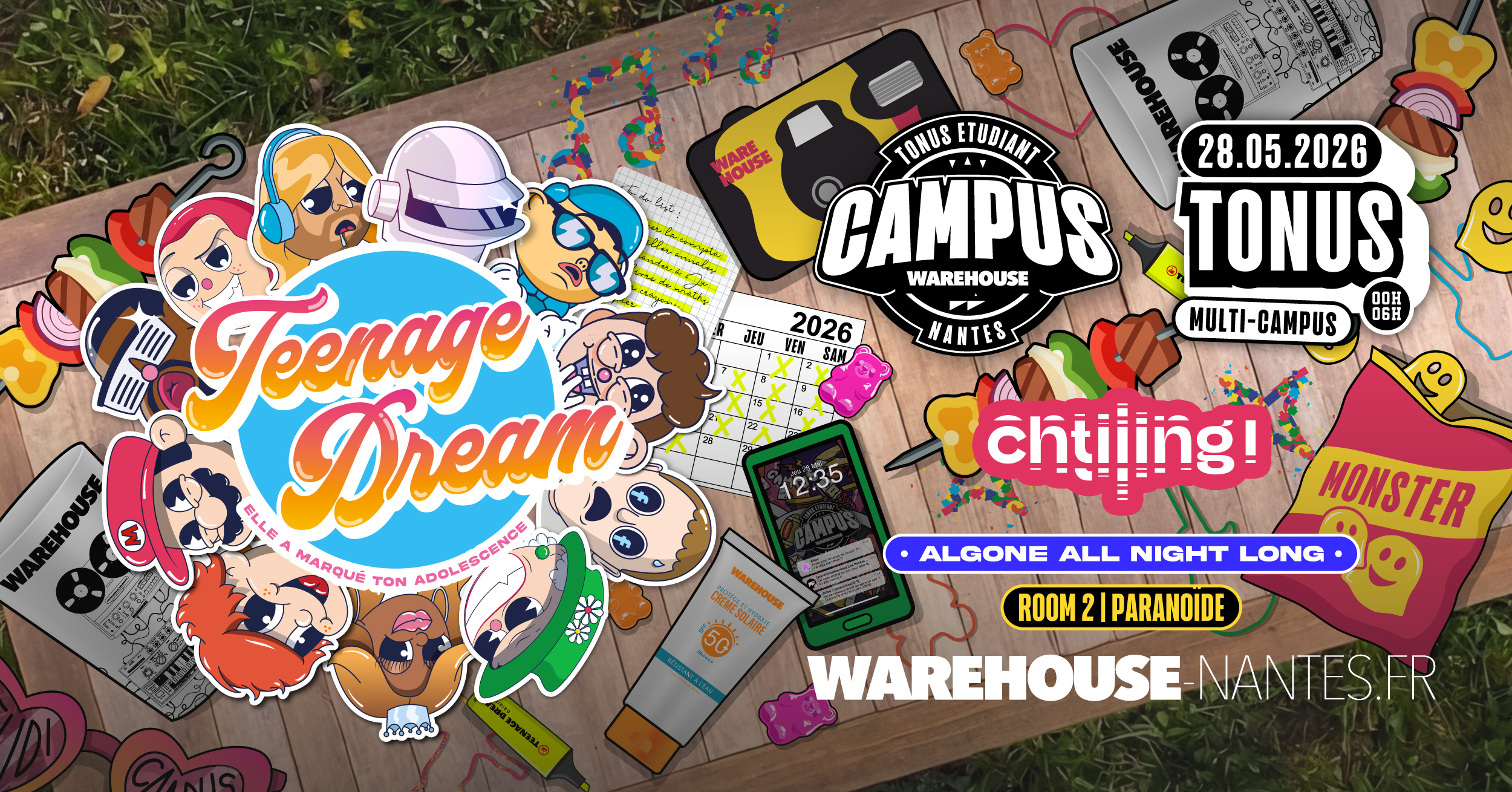 Tonus Teenage Dream x CHTIIING - Multicampus