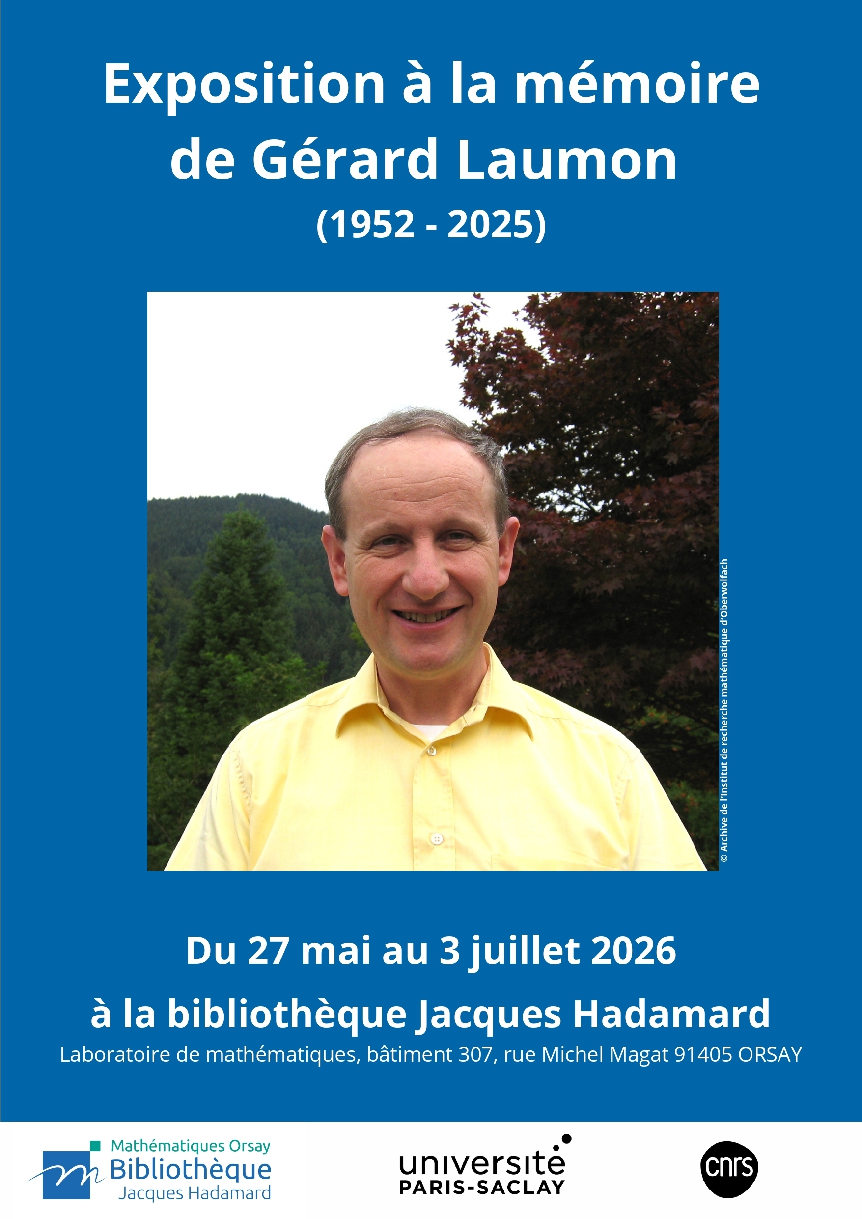 Exposition Gérard Laumon