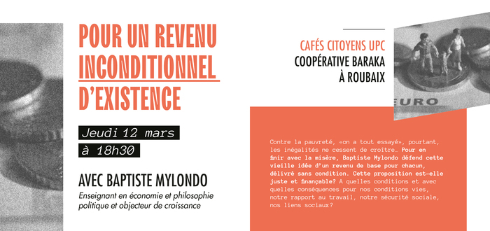 Café citoyen Pour un revenu inconditionnel d'existence