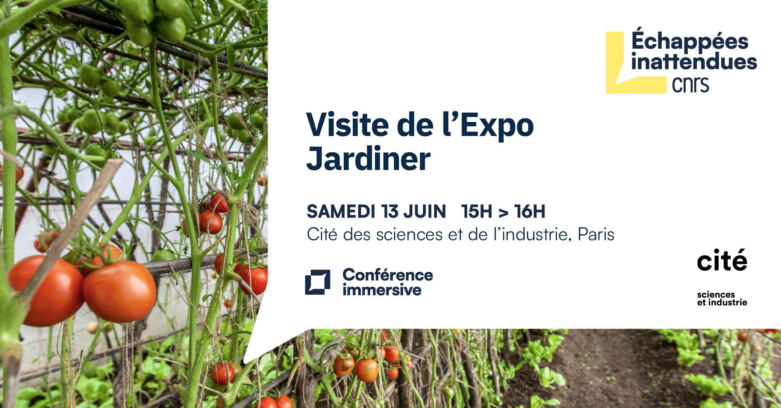 En balade dans l'exposition Jardiner
