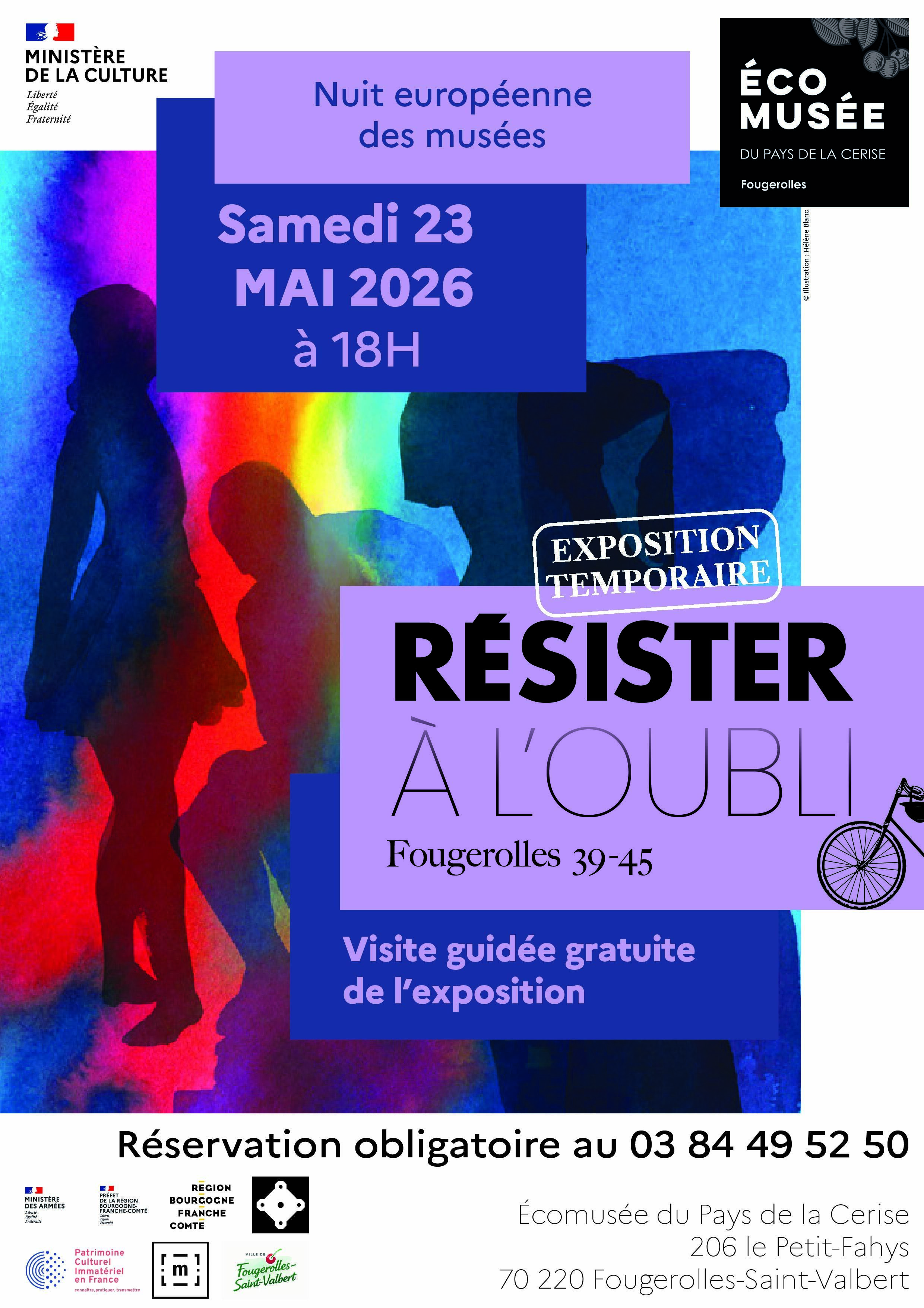 Visite guidée de l'exposition temporaire « Résister à l'oubli : Fougerolles 39-45 »