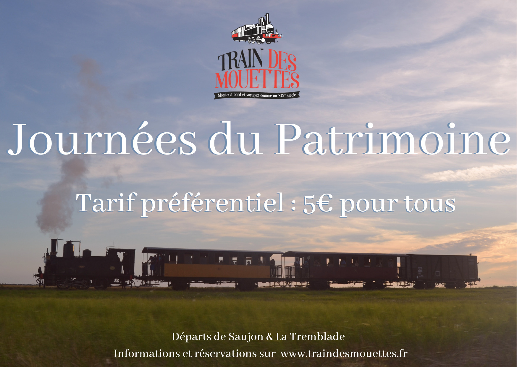 Voyagez à bord du Train des Mouettes