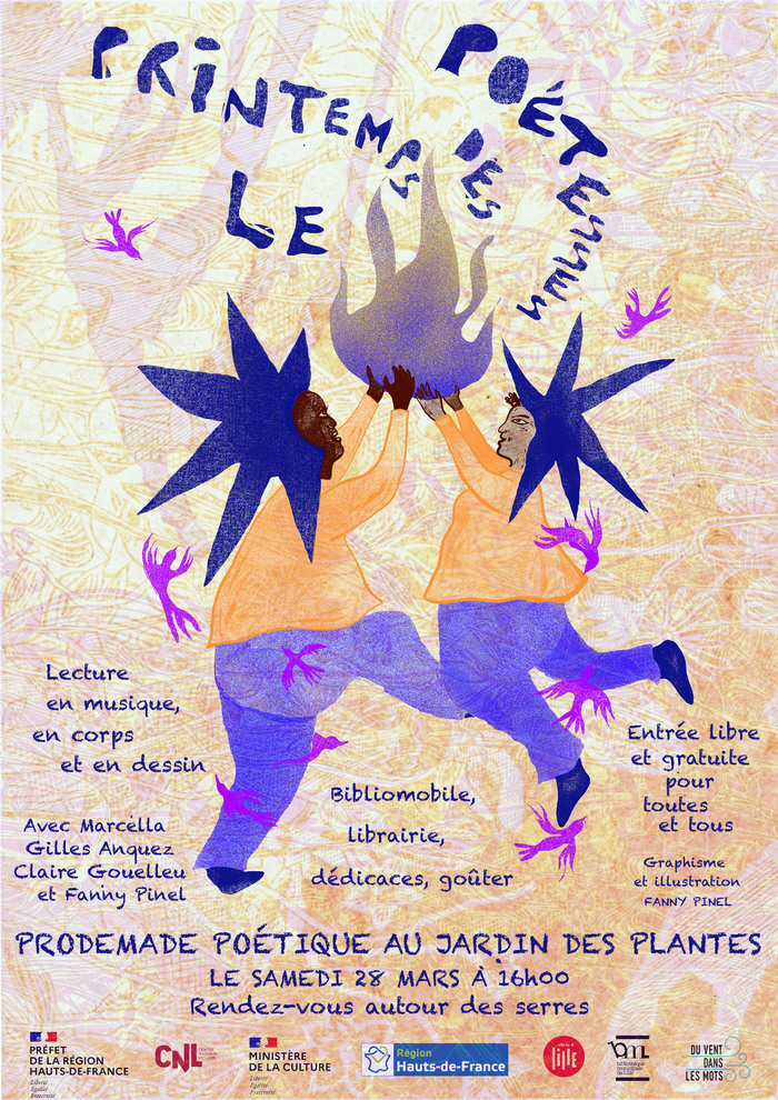 Promenade poétique au jardin des plantes