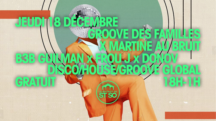 LE GROOVE DES FAMILLES invite DONOV (Martine au Bruit)