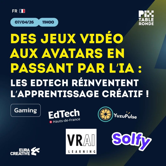 Conférence : Des jeux vidéo aux avatars en passant par l'IA