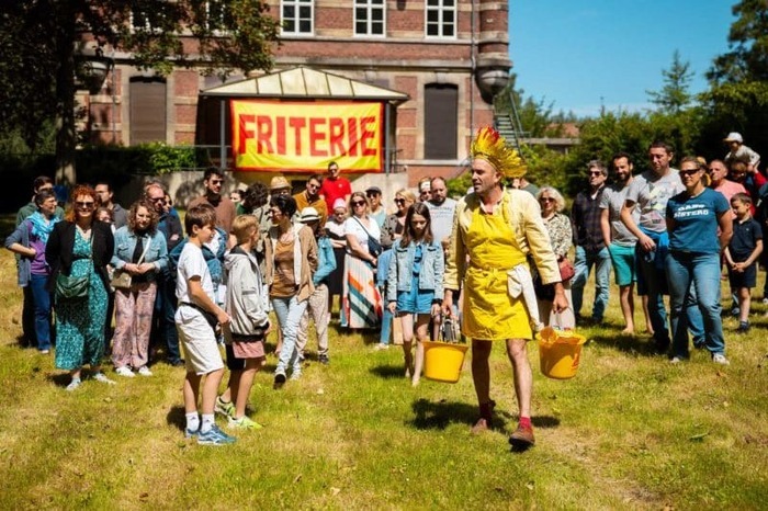 Agora, derrière le Pôle Associatif de la Marbaudais