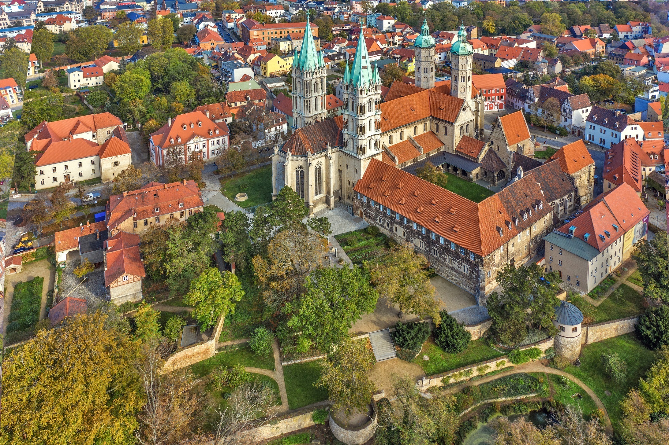 Rendez-vous au jardin de la cathédrale de Naumburg