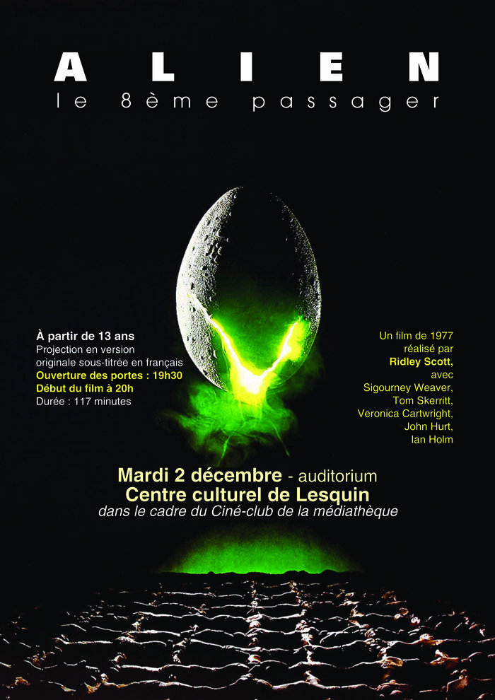 Projection Cinéma Alien