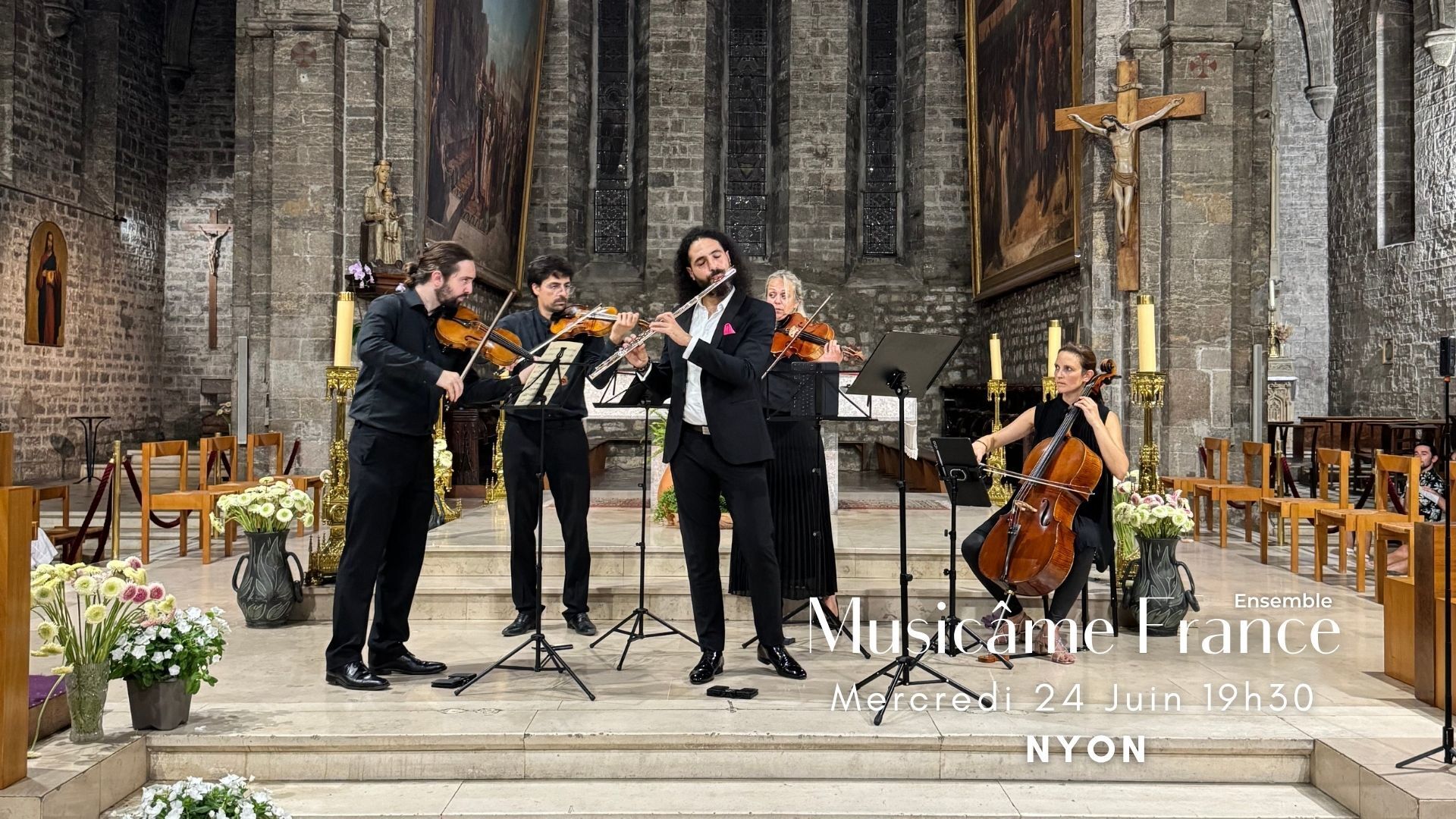 Concert à Nyon: Ravel, Debussy, Chausson, Ibert, Saint-Saëns